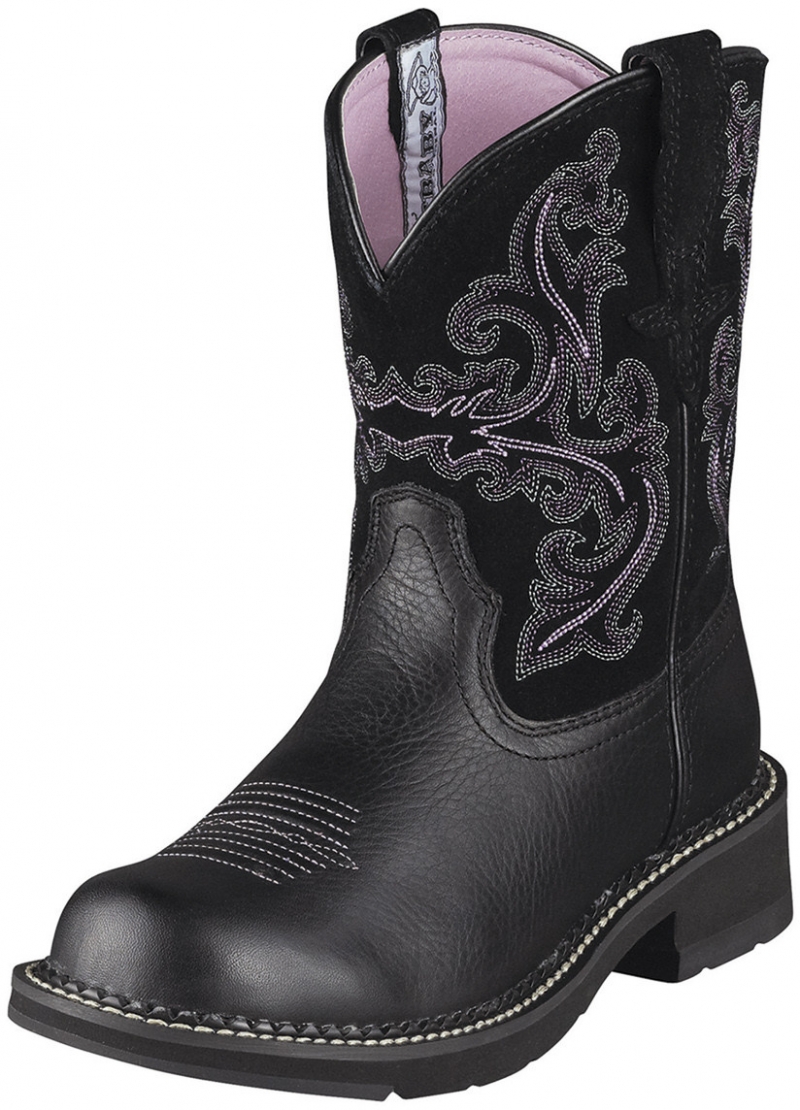 Ariat Women's FATBABY II Pull-On - Black Deertan